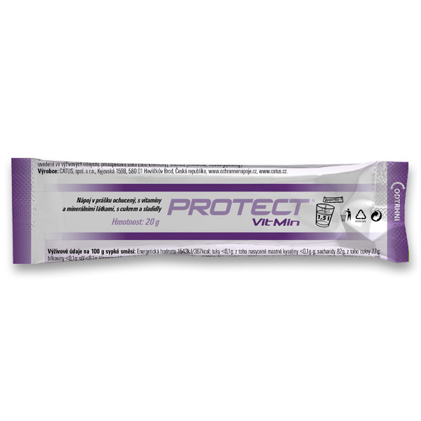 Nápoj ochranný Protect VitMin - limetka 20g